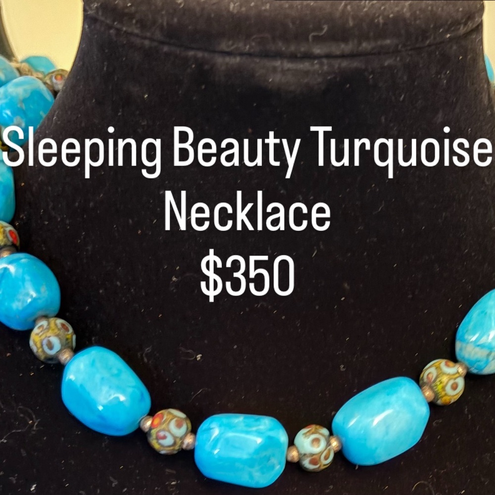 Sleeping Beauty Turquoise Necklace